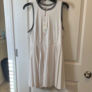 White Sleeveless Dress